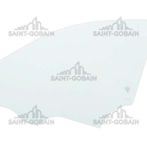 LH FRONT DOOR GLASS GREEN SEKURIT